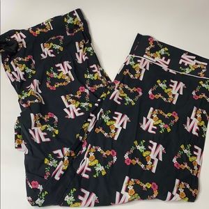 Victoria Secret Pajama Pants Floral Love